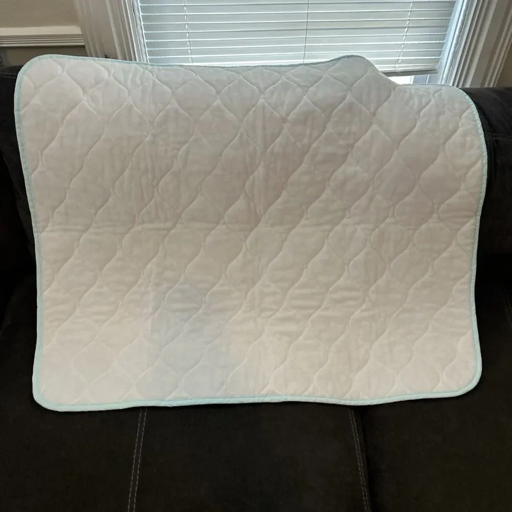 Vintage 80s Morgan Inc Teddy Beddy Bear Carousel Quilted Baby Blanket‎ Quilt